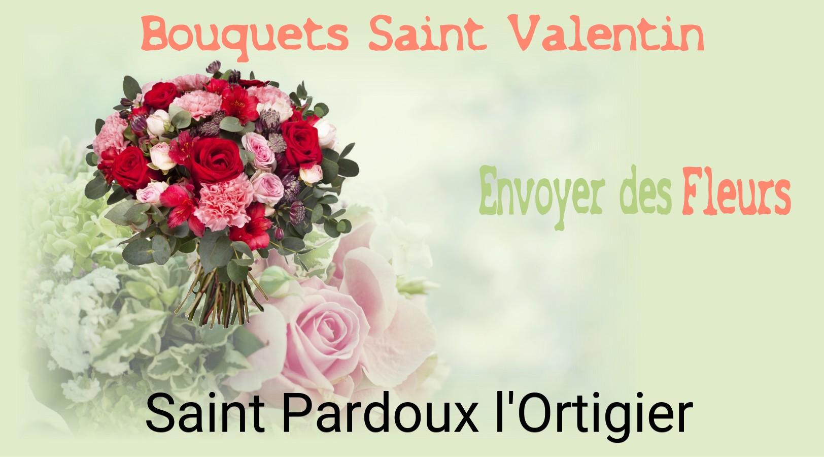 Roses de Saint-Valentin livrées à Saint-Pardoux-l'Ortigier